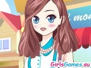 Игра Летняя аниме одевалка Игра Летняя аниме одевалка